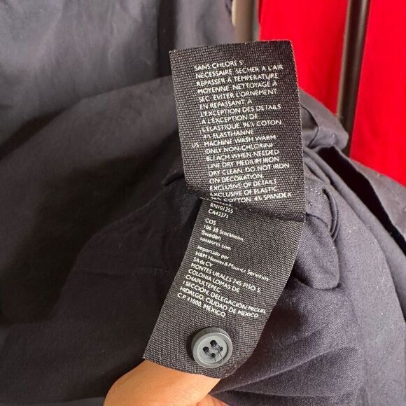 COS Cotton Button Front Dress - Picture 9 of 9